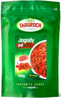 Sušené ovocie - SUŠENÉ BOBUĽA GOJI 500G PREMIUM BOBUĽOVÉ OVOCIE