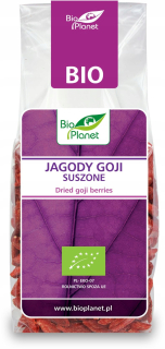 Sušené ovocie - Goji Berries Sušené Bio 100 g - Bio Planet