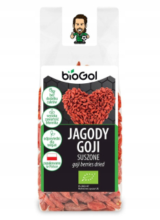 Sušené ovocie - Goji Berries Sušené Bio 100 g - Biogol Biogol