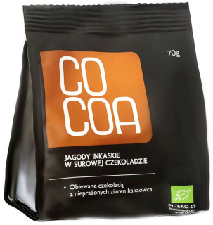 Košík bobule v surovej čokoláde BIO 70 g