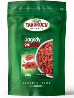 Sušené ovocie - Bobule goji ovocie sušené prírodné 500 g TARGROG