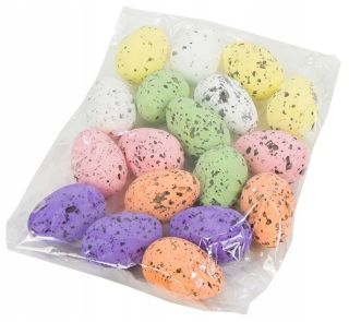 Veľkonočná dekorácia - Juga Multicolor 18 ks.