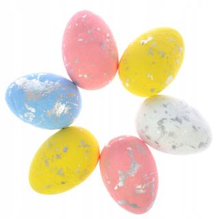 Veľkonočná dekorácia - Arpex Multicolor Easter Egg 6 ks.