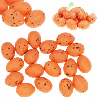 Veľkonočná dekorácia - Veľkonočné vajcia Martom Orange 18 ks.
