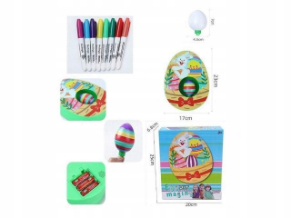 Veľkonočná dekorácia - AGA Multi -Colored 12 ks.