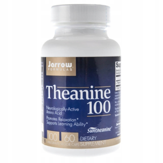 Jarrow L-Theanina 100 mg 60 Suntejínové kapsuly