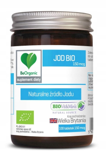 Tablety JOD BIO 100 (150 MCG) - BE ORGROGY BE ORG