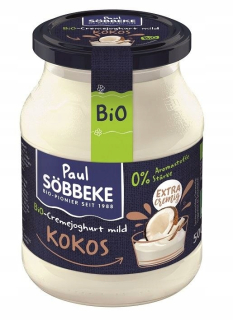 Kokosový jogurt (7,5% tuku v mlieku) bio 500 g