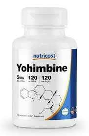 Spaľovač tuku - Johimbine 5 mg 120 nutricost kapsuly