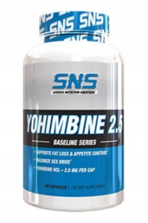 Spaľovač tuku - Johimbine Yohimbine 2,5 mg 100 SNS kapsuly