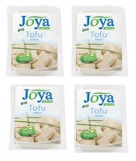 JOYA BIO UHT tofu prírodný 4 kusy, každý 250g.