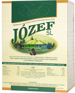 Józef Messorická minerálna voda 5L - s krilom