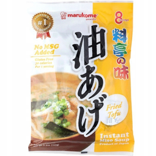 Japonska kuchyňa - JP okamžitá tekutá polievka Miso so smaženým tofu 8p.