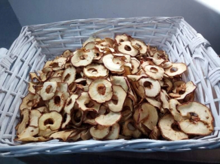 Sušené ovocie - Sušené jablká BIO 500 g EcoSusz Polska