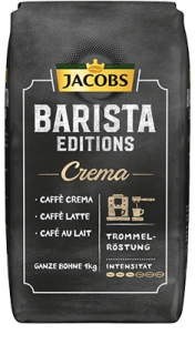 Zrnková káva -  Jacobs Barista Crema 1 kg zrna