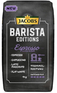 Zrnková káva - Jacobs Barista Espresso 1kg Káva Granul