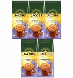 Cappuccino - Kapučíno - Jacobs Cappuccino Choco Milka 5x 500g Set