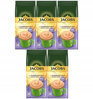 Cappuccino - Kapučíno - Jacobs Cappuccino Milka Nuss 5x 500g Set