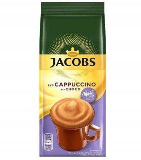 Cappuccino - Kapučíno - Jacobs Cappucino Chocolate Chocolate Milka 500g