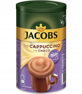 Cappuccino - Kapučíno - Jacobs Choco Cappuccino Milka môže kávu 500g