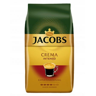Zrnková káva -  Jacobs Crema Italiano Expetenrostung 1kg Obilie