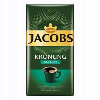 Káva mletá - Jacobs Kronung Balance 500g Mleté Káva 50% Kaffei