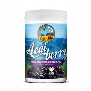 Berry Acai 100% Organic - 80g - to je bio