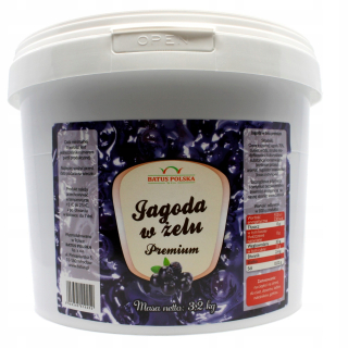 Jagoda v géli 70% Jam Jam Jam Fruit Sirup 3,2KG