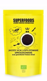Bobule Acai, lyofilizované, práškové BIO 100g Bi