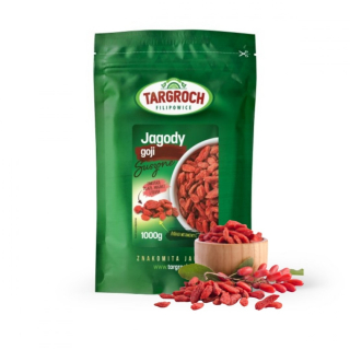 Sušené ovocie - Goji bobule 1kg Sušené prírodné ovocie Targroš