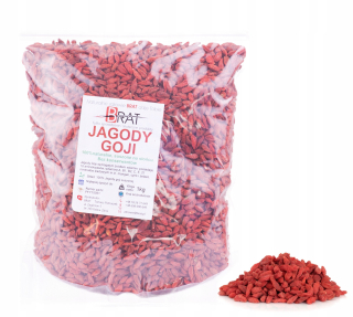 Sušené ovocie - Goji 1kg bobule - sušené ovocie v kvalite slnka!