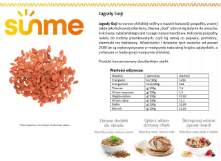 Sušené ovocie - Goji bobule 5 kg
