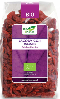 Sušené ovocie - Goji Berries Sušené Bio Planet 250g