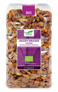 Sušené ovocie - Bobule Incanda sušené 1 kg bio bio planéty