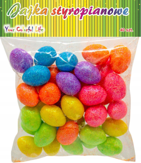 Veľkonočná dekorácia - Aliga Multi -Color 40 ks.