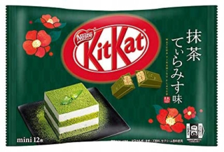 Japonský KITKAAT MATCHA TIRAMISU KIT KAT 12 ks