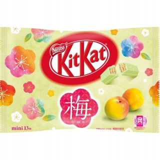 Japonský KitKat s príchuťou Ume Plum Kit Kat 13 ks