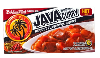 Ázijska kuchyňa - Java Curry Chukara japonský guláš 185g KRÁTKY