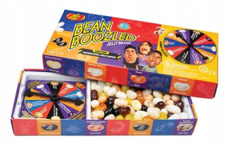 Jelly brušné fazuľa všetkých chutí z USA