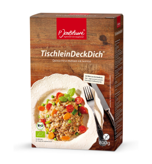 JENTSHURA KOMOS RYŽE S BIO 800G Zeleninou