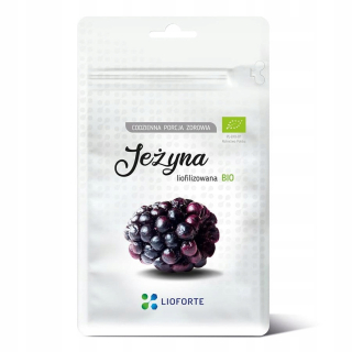 Sušené ovocie - Ostružina, lyofilizovaný Lioforte BIO, 25 g Lioforte