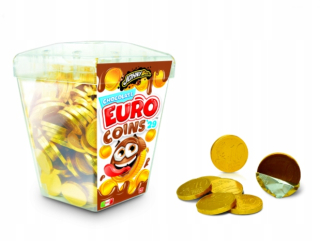 Johny Bee Euro mince'29 čokoládové mince 340ks