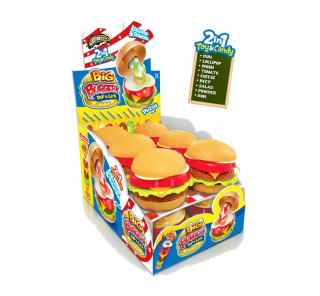 Johny Bee Lizak 2in1 Puzzle Big Burger 12 ks
