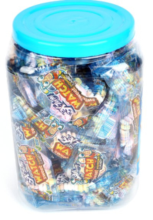 Johnybee prášok candy v tvare hodiniek 70sz
