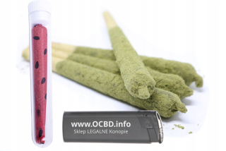 CBD - Spoločné Blunt Twist s peľom CBD Roll 6% chuť 5 ks