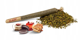 CBD - Spoločné Twist blank sucho CBD 18% Sladké Amnesia 10ks