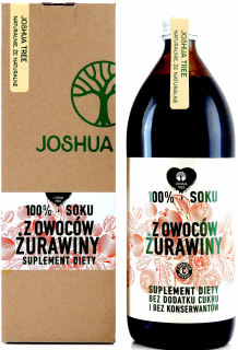 Joshua Tree Juice od prírodných brusnicových 1l
