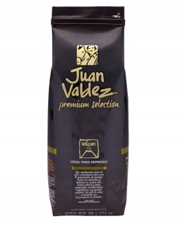 Zrnková káva - Juan Valdez Volcan 500g opláchnutý kolumbijský arabský