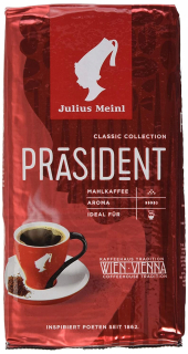 Káva mletá - Julius Meinl Präsident 500g mletý