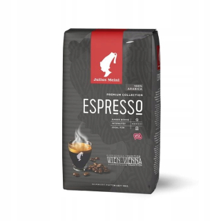 Cappuccino - Kapučíno - Julius Meinl prezident ESPR. Bohne - Káva zrno